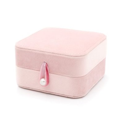 Pink Velvety Jewelry Box