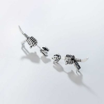 Fashion Dinosaur Earrings Temperament Personality Ear Jewelry